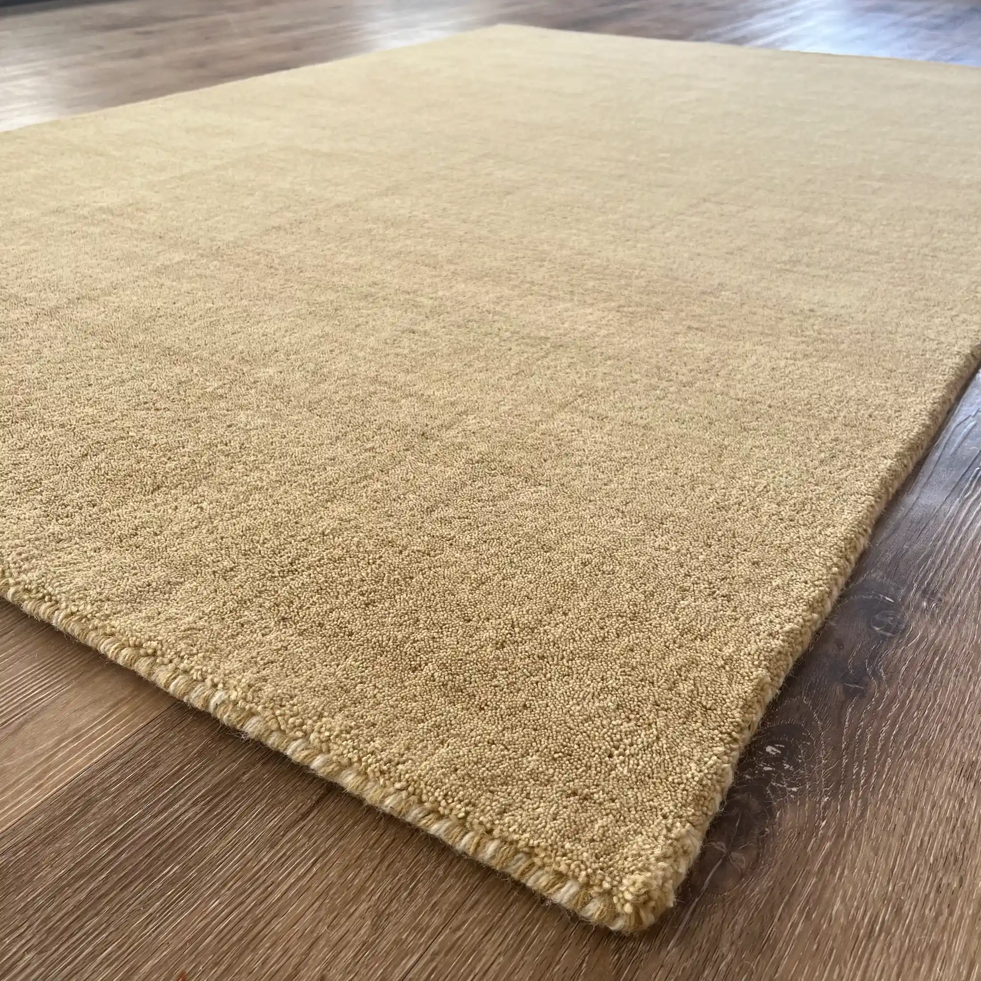 Arend, 100% Argentina Wool Pile,Thick Hand Loomed Area Rug, Taupe